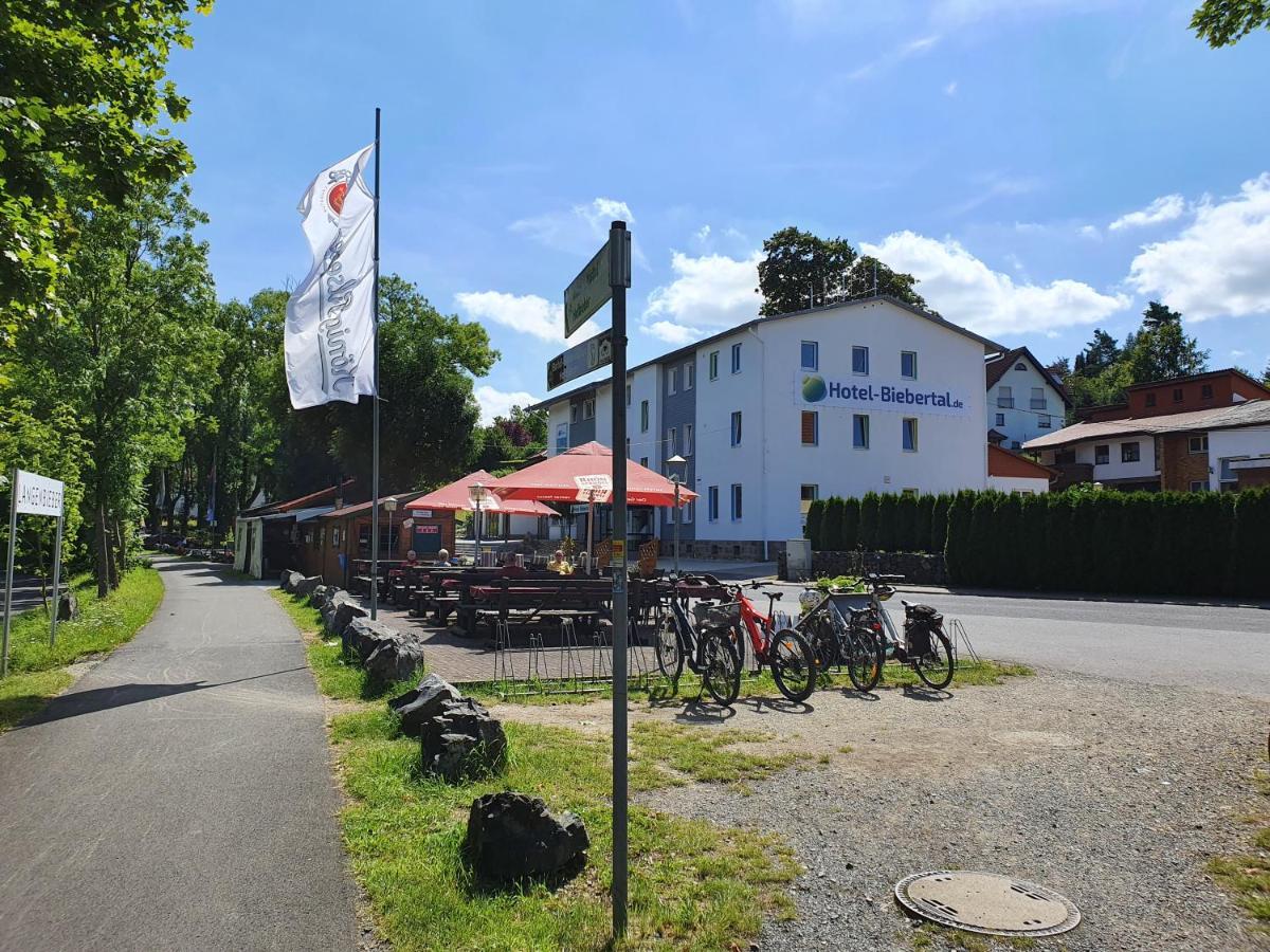 Garni Hotel Biebertal Am Milseburgradweg Hofbieber Exterior photo